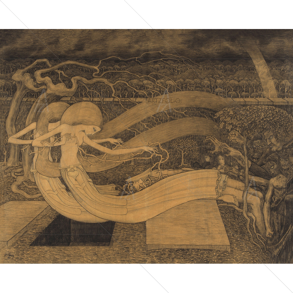 Dutch Drawing — custom-size art design 5010999