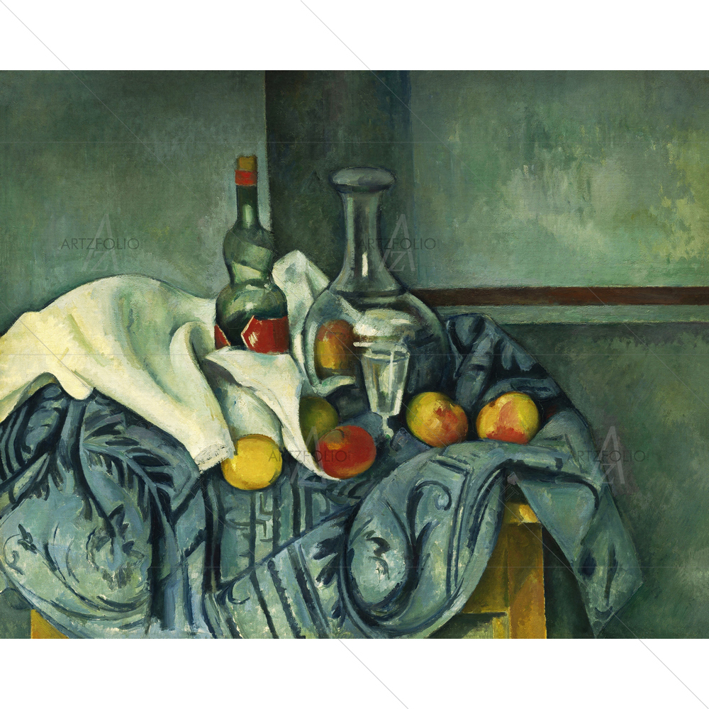 The Peppermint Bottle, Paul Cezanne, 1993-95 — French custom art by ArtzFolio