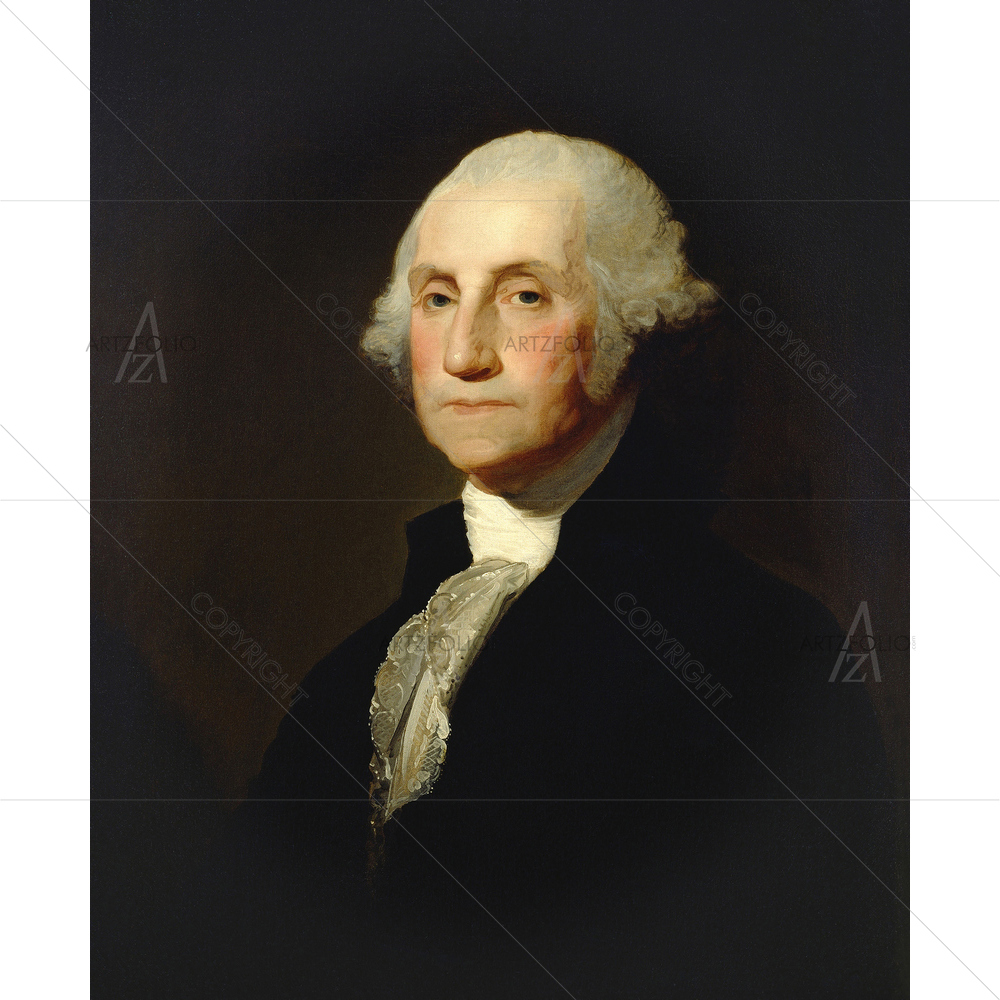 George Washington, Gilbert Stuart, 1803-05 — custom-size art design 5011074