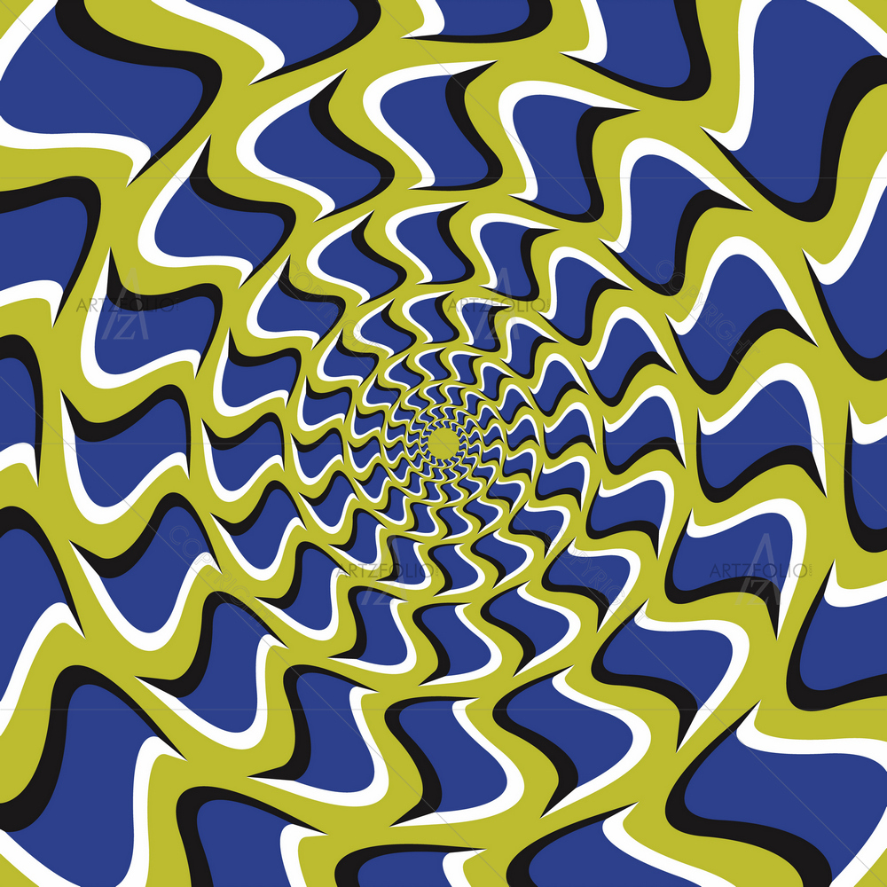 Optical Art D2 — Abstract custom art by ArtzFolio