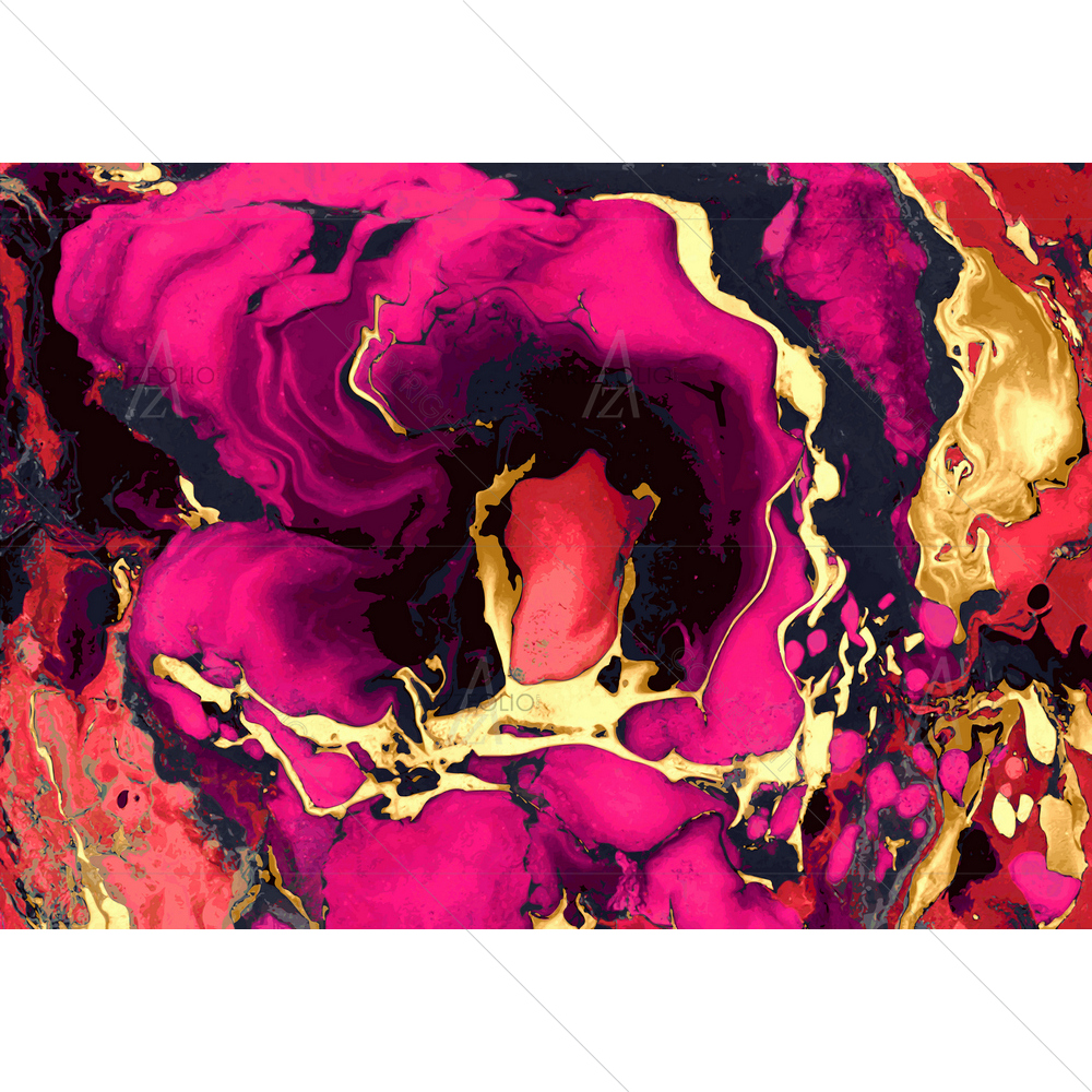 Colorful Liquid Image — custom-size art design 5011110