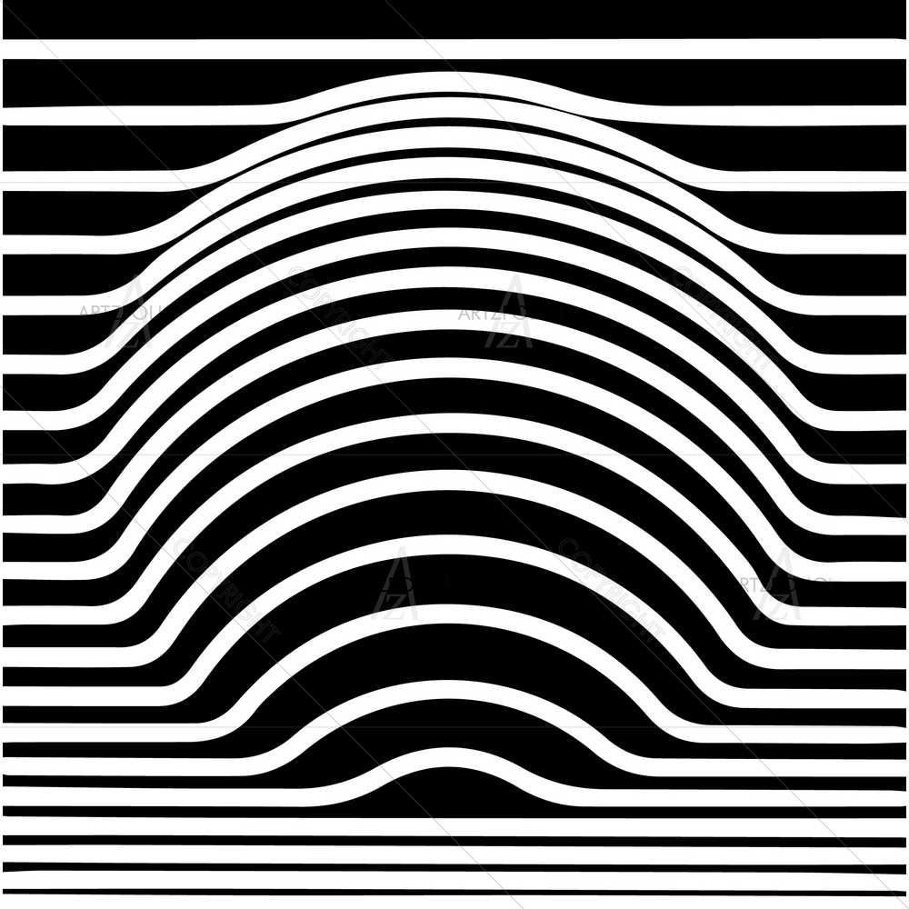 Optical Circle — custom-size art design 5011118