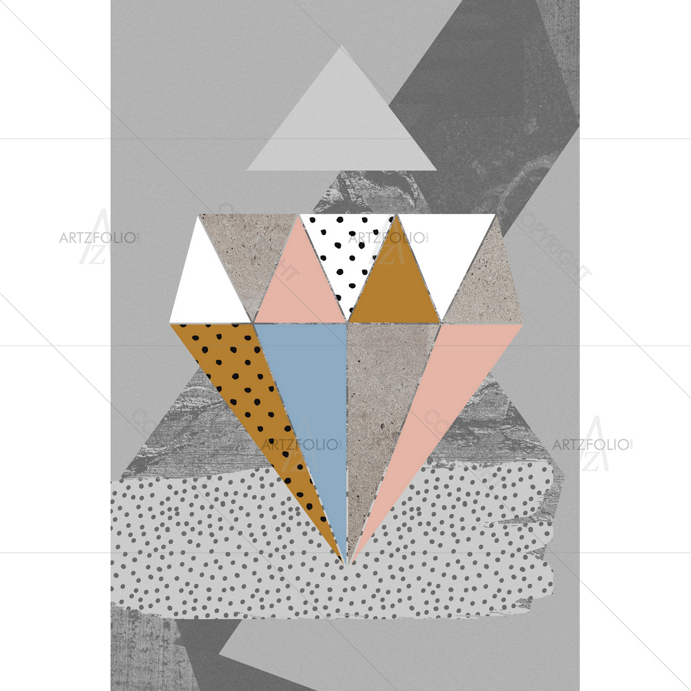 Hand-Made Modern Strokes — Abstract custom art by ArtzFolio