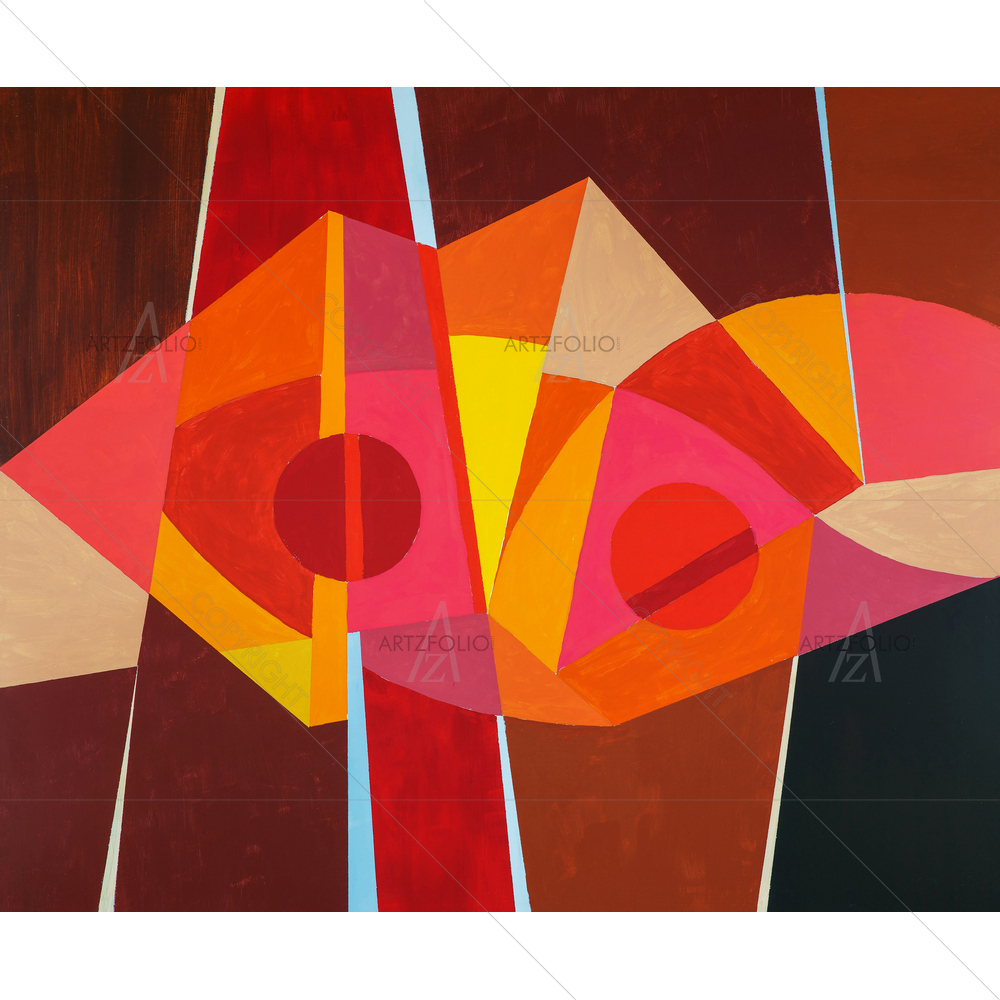 Abstract Warm Colors — Abstract custom art by ArtzFolio