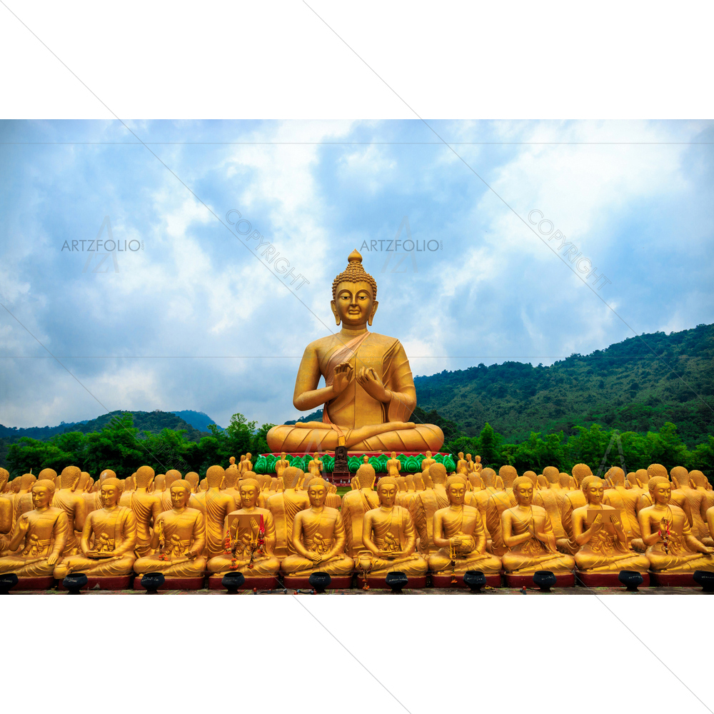Lord Buddha, Thailand D6 — custom-size art design 5011144