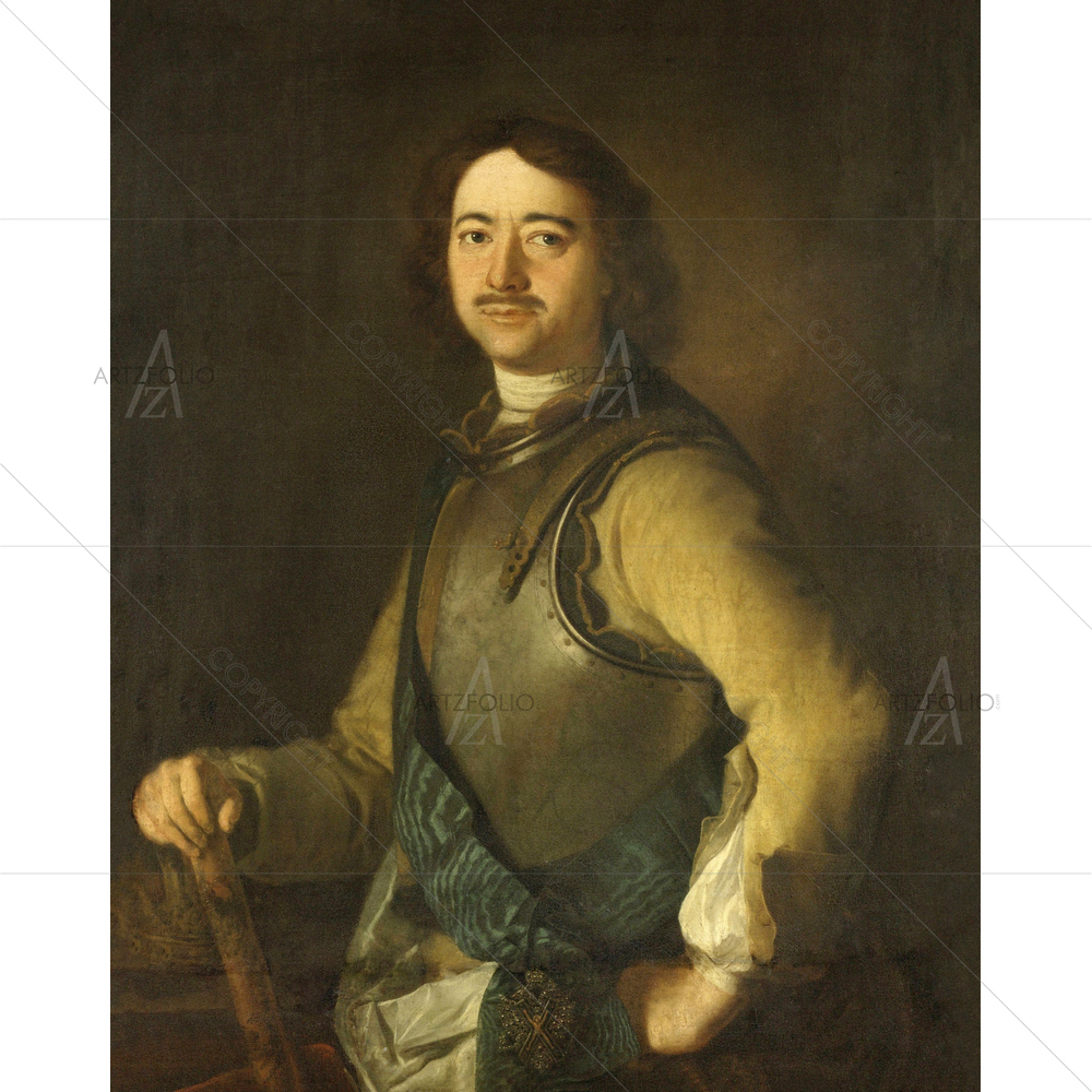 Peter The Great Portrait — Portraits custom art by ArtzFolio