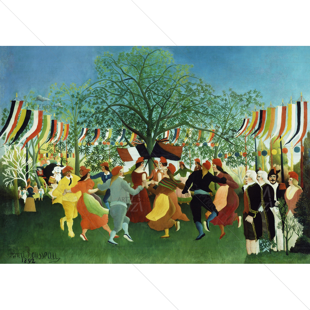 Centennial of Independence, Henri Rousseau, 1892 — custom-size art design 5011258