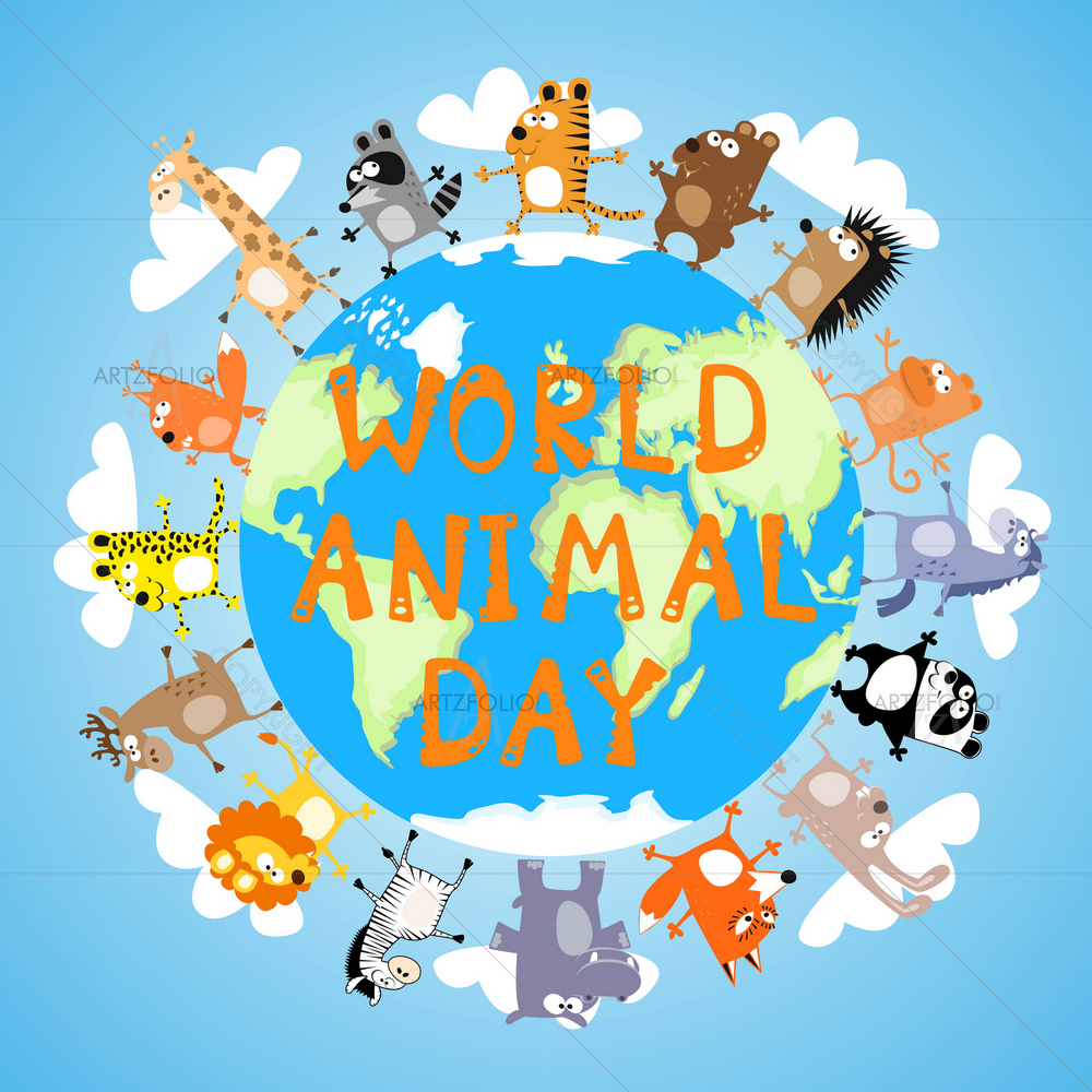 World Animal Day — custom-size art design 5011295