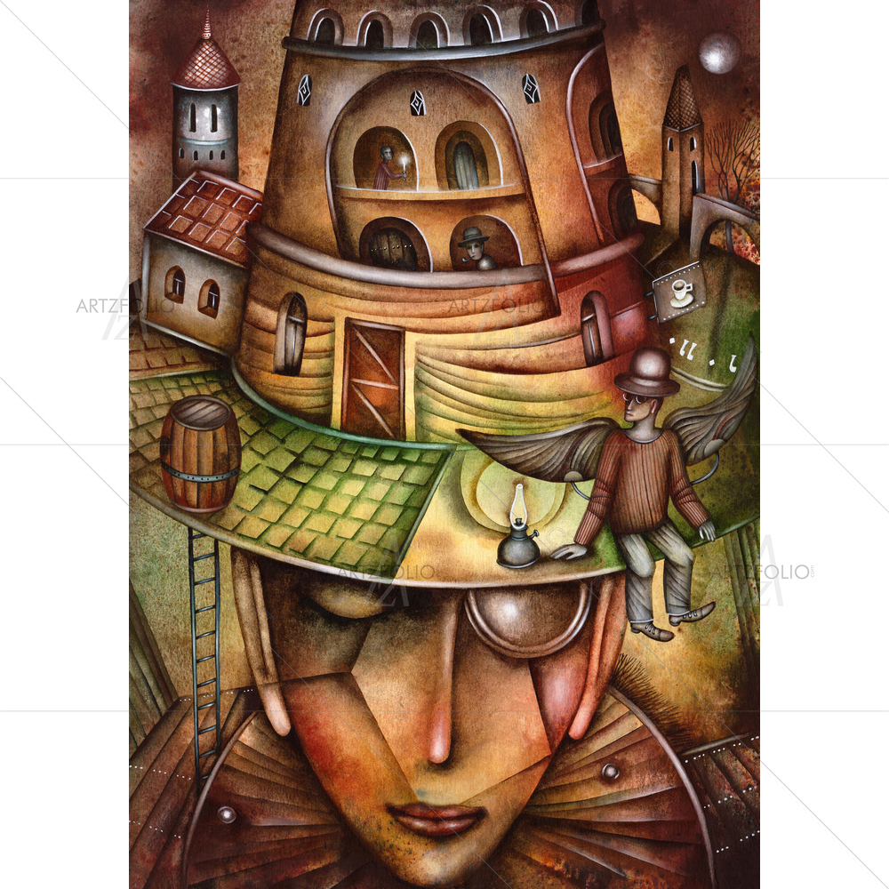 Strolling Circus — custom-size art design 5011358