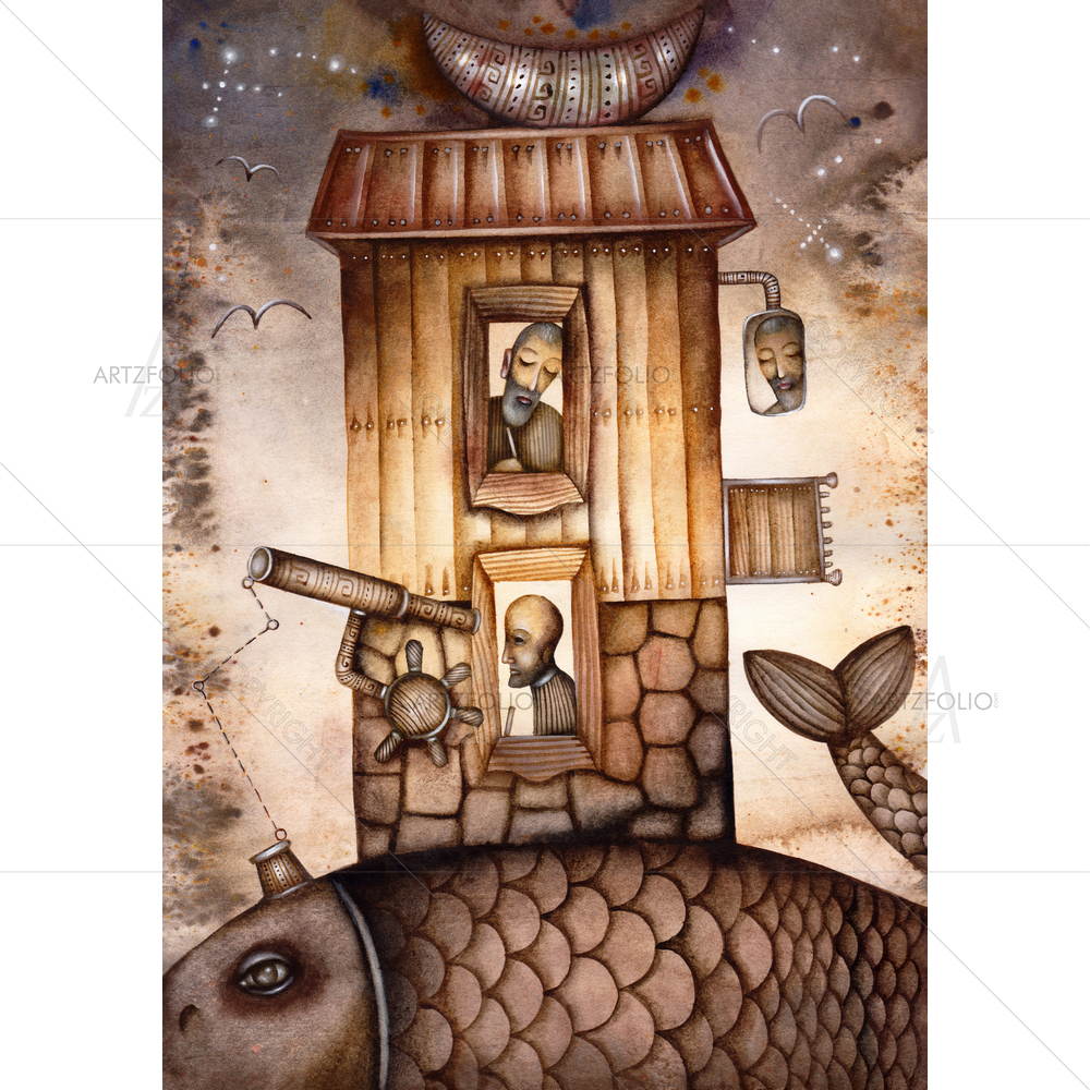 Allegory of Literature — custom-size art design 5011359