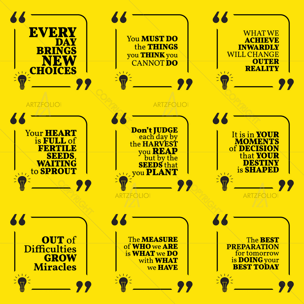 Inspirational Quote D3 — custom-size art design 5011367
