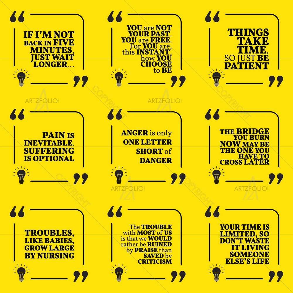 Motivational Quote Of Past — custom-size art design 5011374