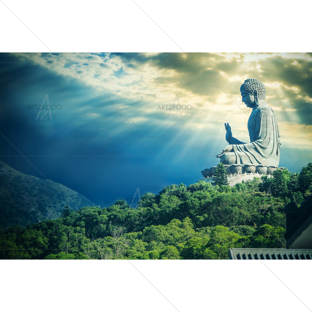 Lord Buddha, Hong Kong — custom-size art design 5011388