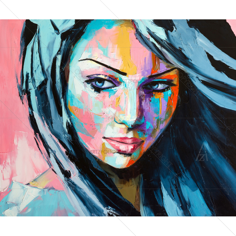 Fantasy Woman Portrait D1 — Fantasy custom art by ArtzFolio