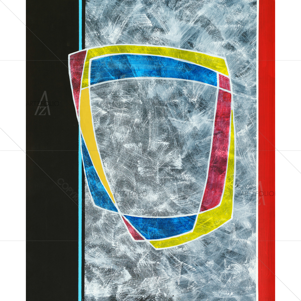 Overlapping Flask Shapes — Abstract custom art by ArtzFolio