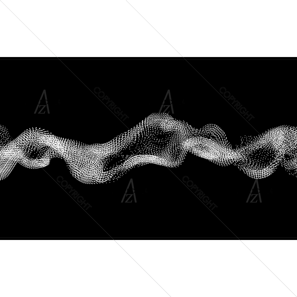 Abstract Particles D1 — custom-size art design 5011461
