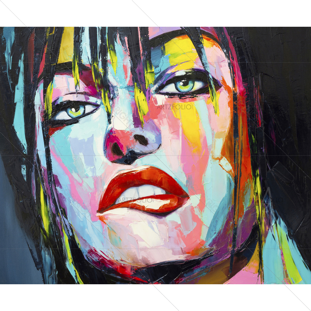 Temptation Woman Portrait — custom-size art design 5011492