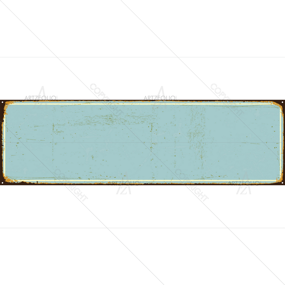 Black Metal Sign with Room — custom-size art design 5011497