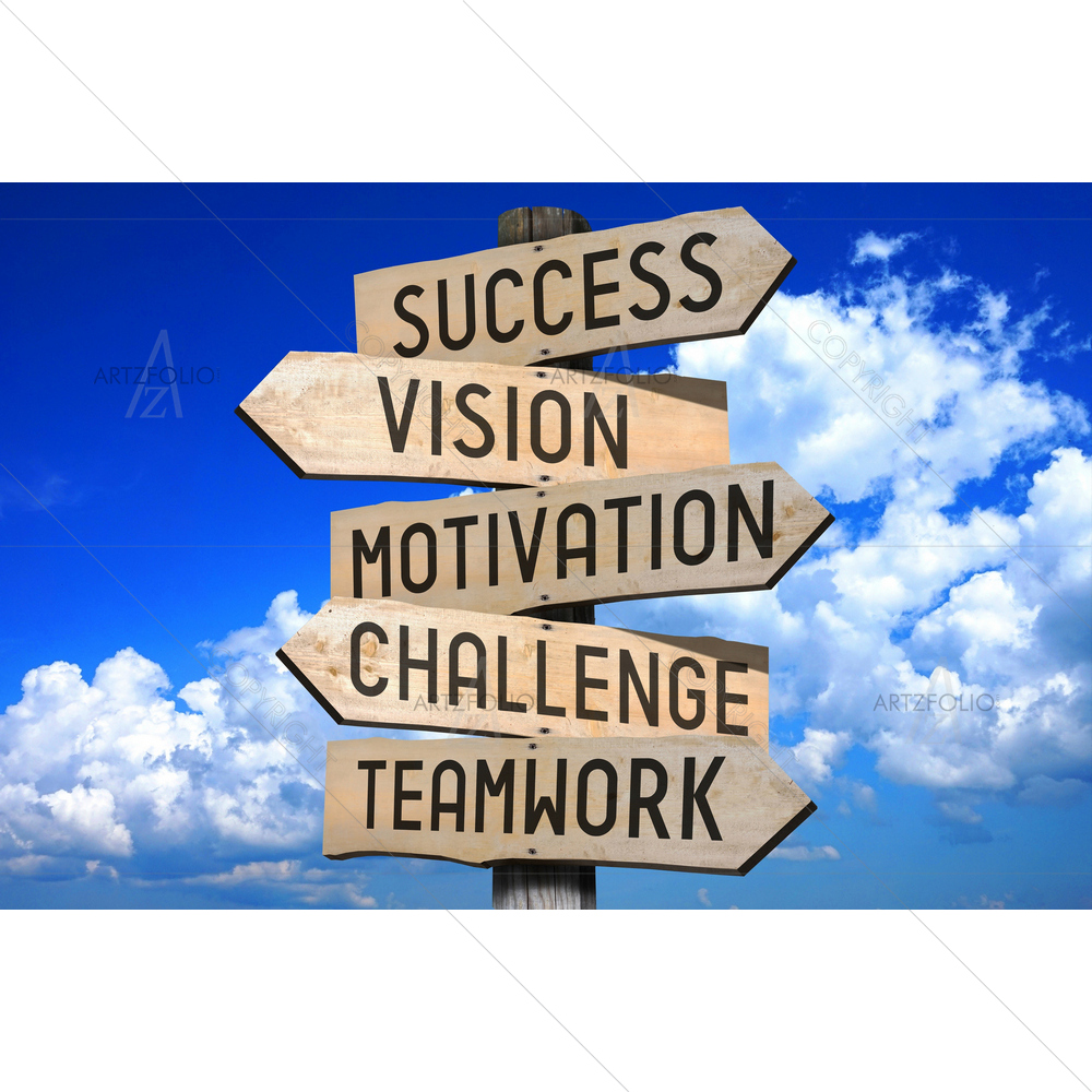 Motivational Ideas D1 — Arrows custom art by ArtzFolio