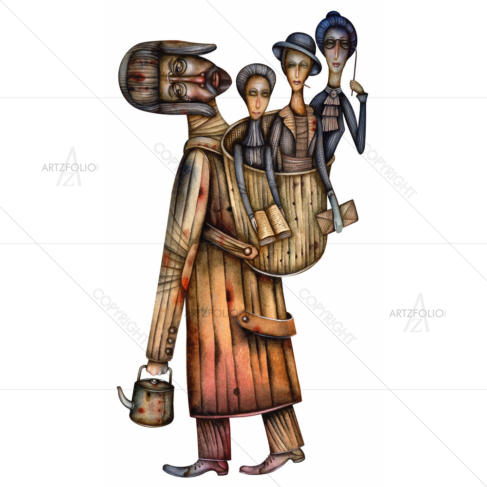 Anton Chekhov, Russian Writer, 1860-1904 D1 — custom-size art design 5011525