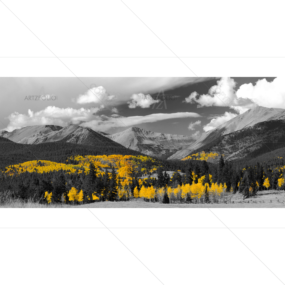 Colorado Mountains Landscape — Devotional custom art by ArtzFolio