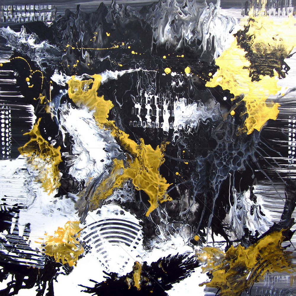 Abstract Surreal Hand Painted Art D1 — custom-size art design 5011559