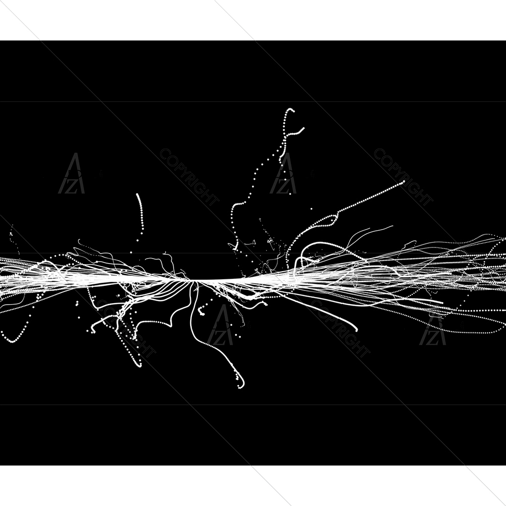 3D Abstract Particles D2 — Abstract custom art by ArtzFolio