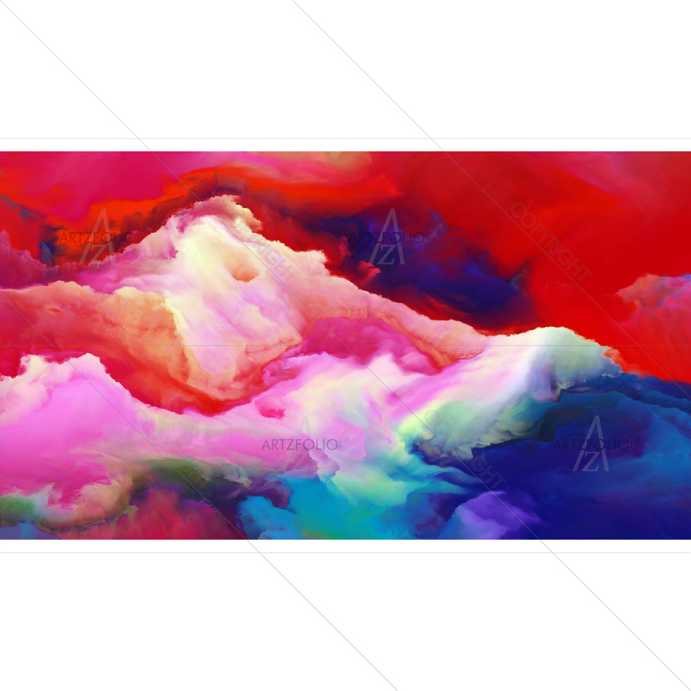 Colorful Surreal Nature — Abstract custom art by ArtzFolio
