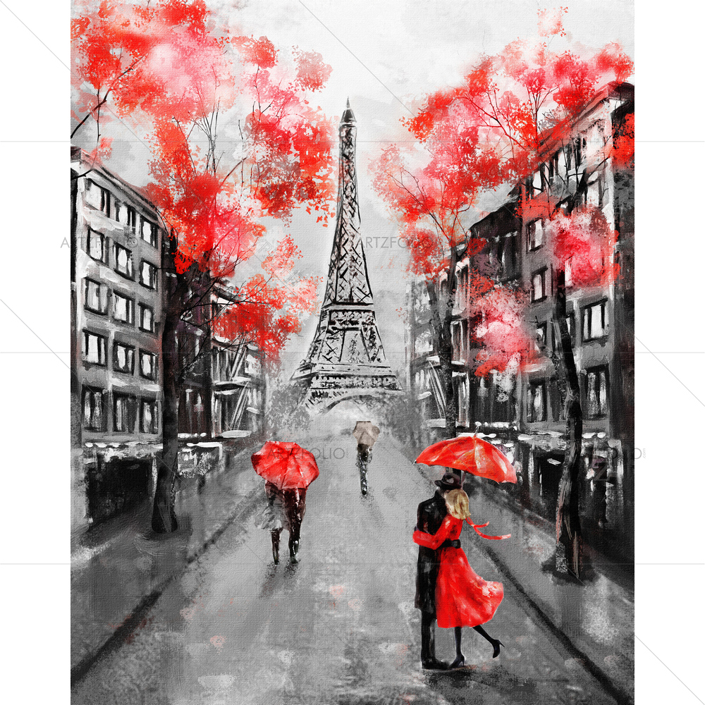 Paris Landscape D2 — custom-size art design 5011595