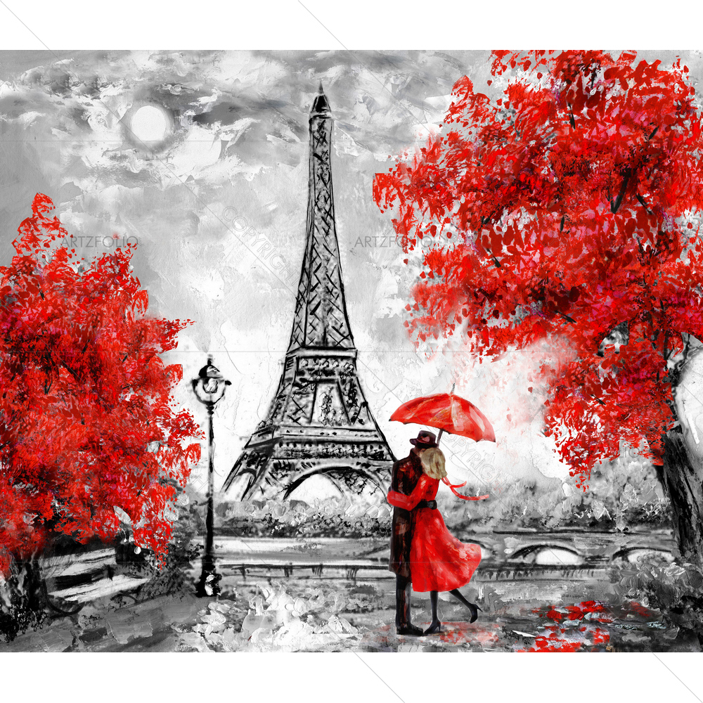 Paris Modern Art — custom-size art design 5011597