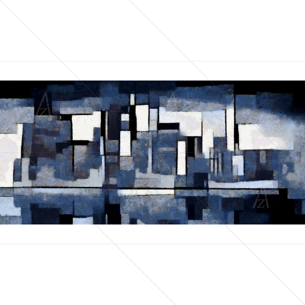 Modern Primitive Cubism — custom-size art design 5011600