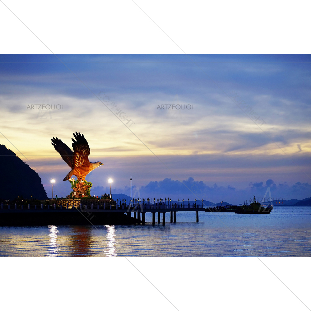 Eagle Symbol, Langkawi, Malaysia — Animals custom art by ArtzFolio
