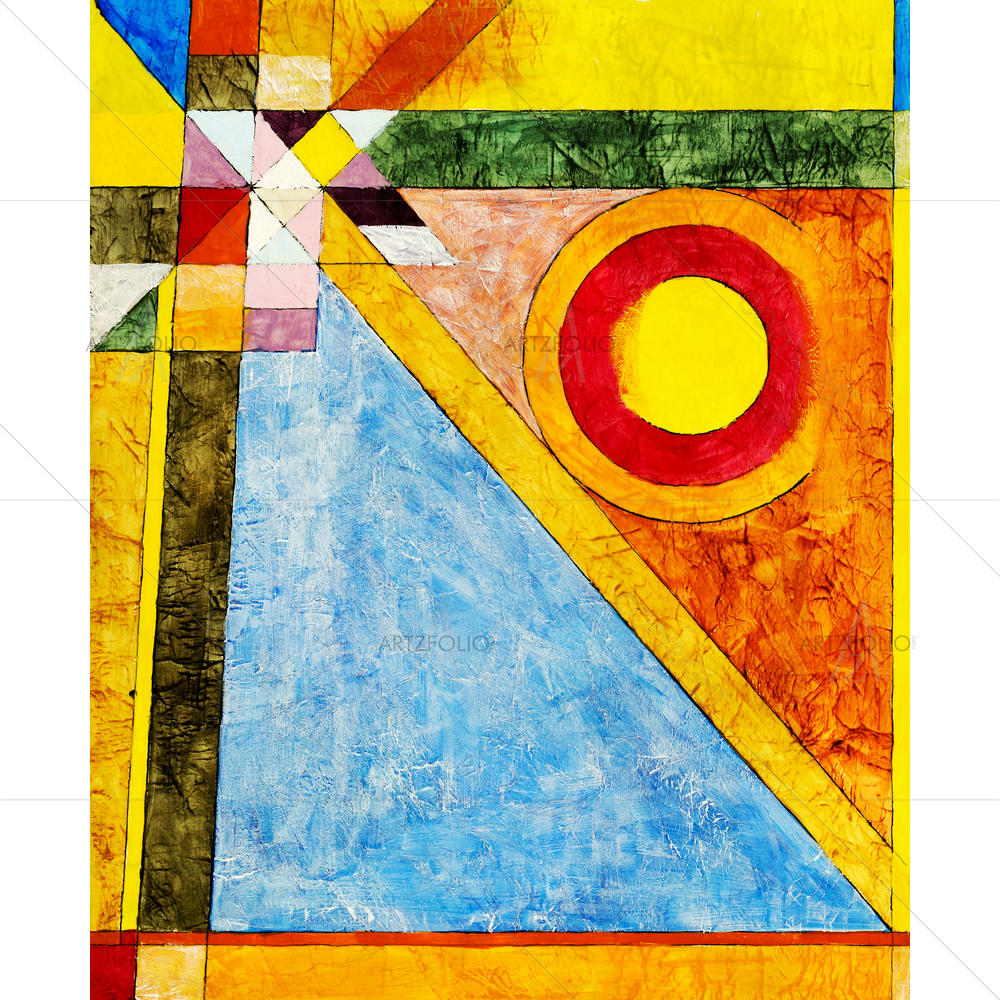 Geometric Abstraction D13 — Abstract custom art by ArtzFolio