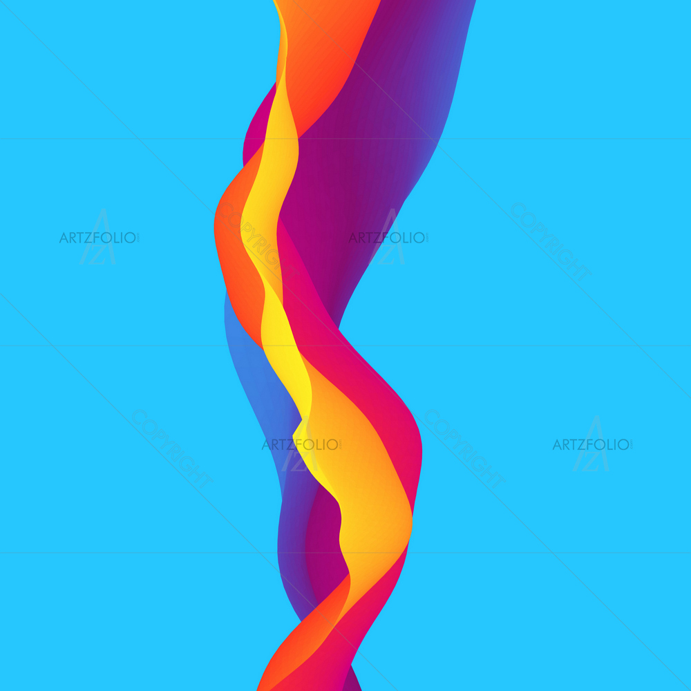 Colorful Abstract D3 — custom-size art design 5011644