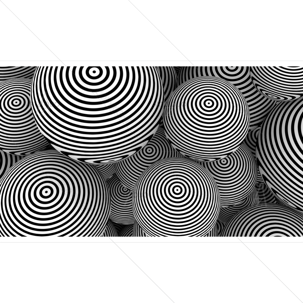 3D Spheres — Abstract custom art by ArtzFolio