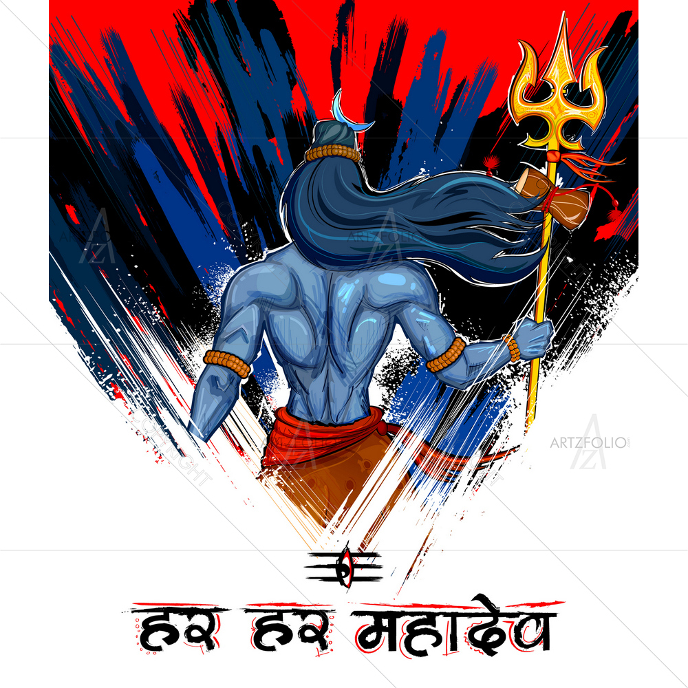 God Shiva Mahashivaratri D2 — custom-size art design 5011659