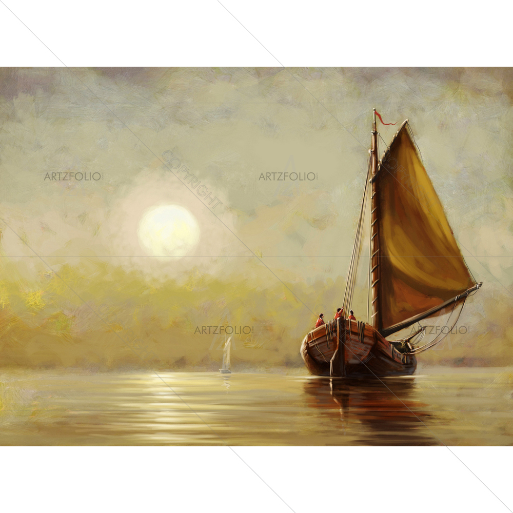 Seascape Art — custom-size art design 5011661