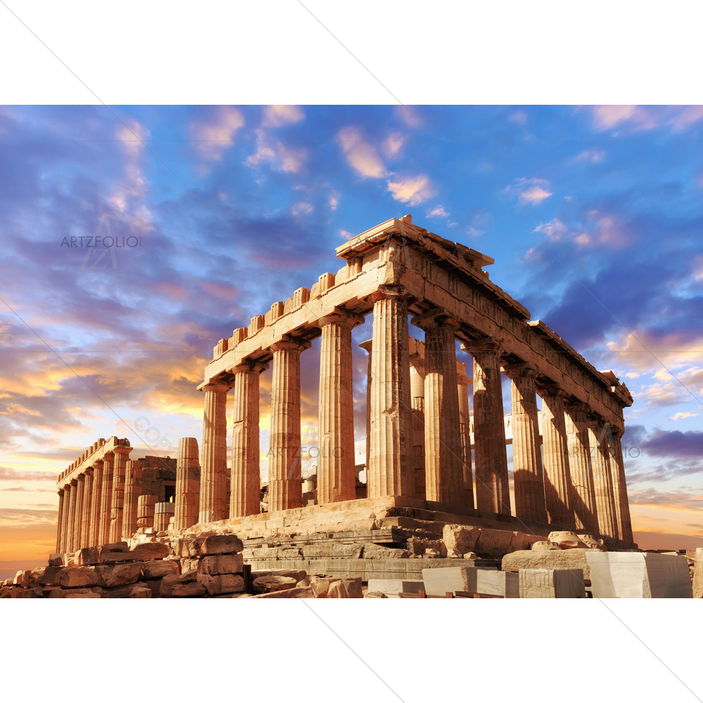 Acropolis in Athens, Greece D2 — custom-size art design 5011681