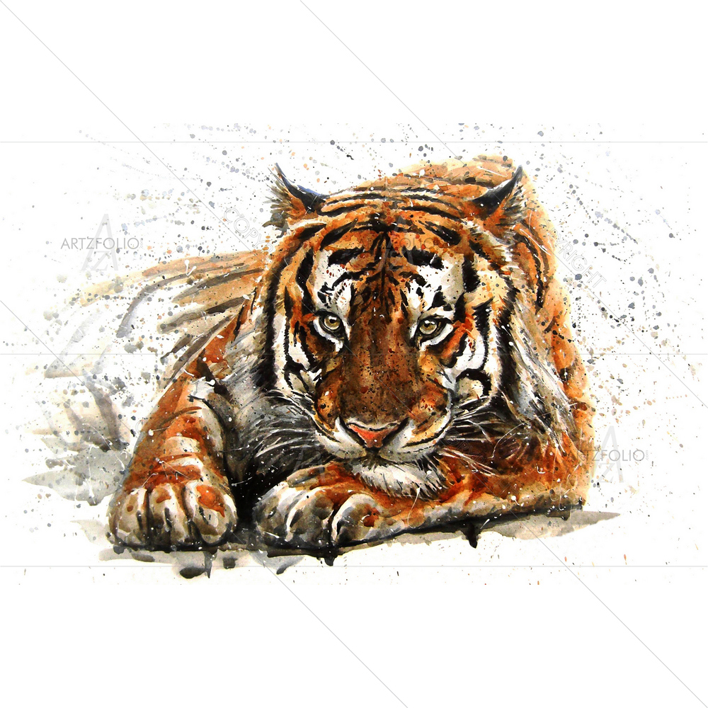 Image of Tiger — custom-size art design 5011689