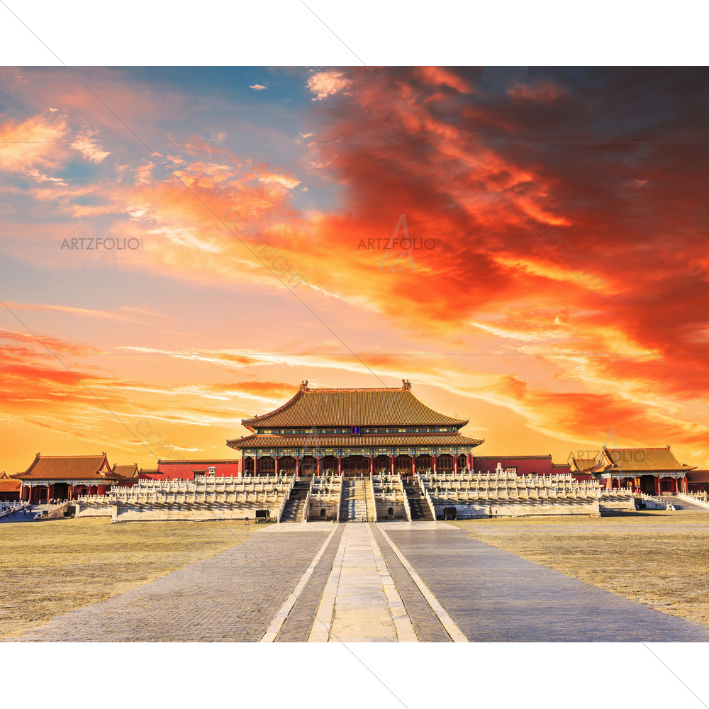 Royal Places, Beijing, China — custom-size art design 5011706