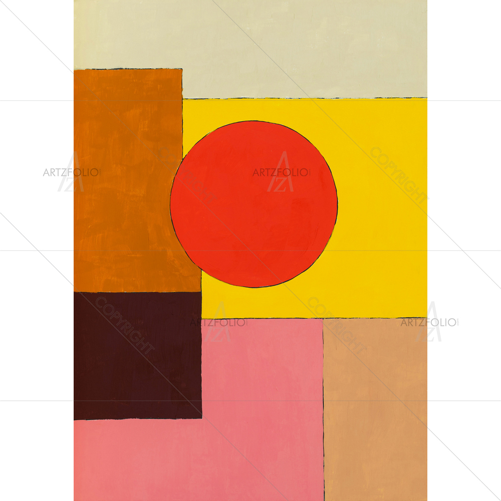 Geometric Abstraction D16 — Abstract custom art by ArtzFolio