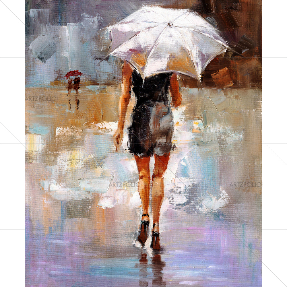 Fashion Lady — custom-size art design 5011756