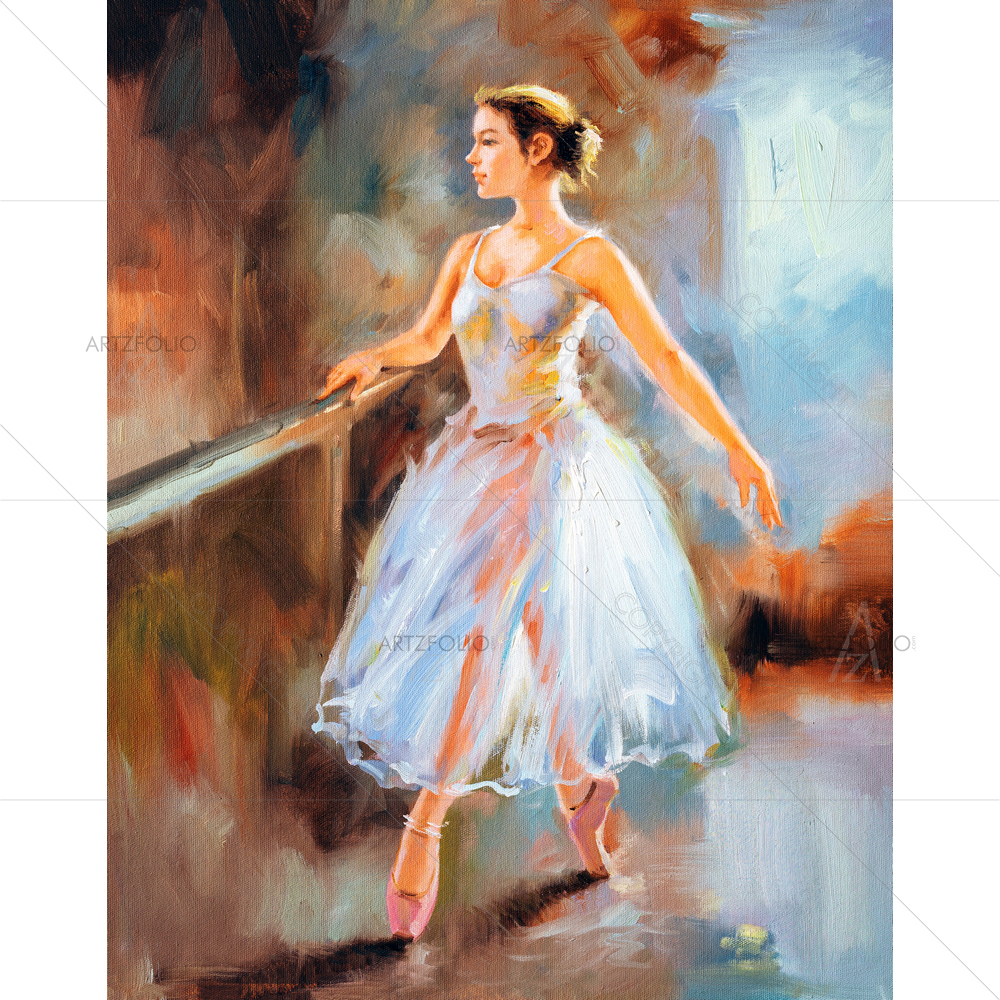 Ballet Dance D3 — Dance custom art by ArtzFolio