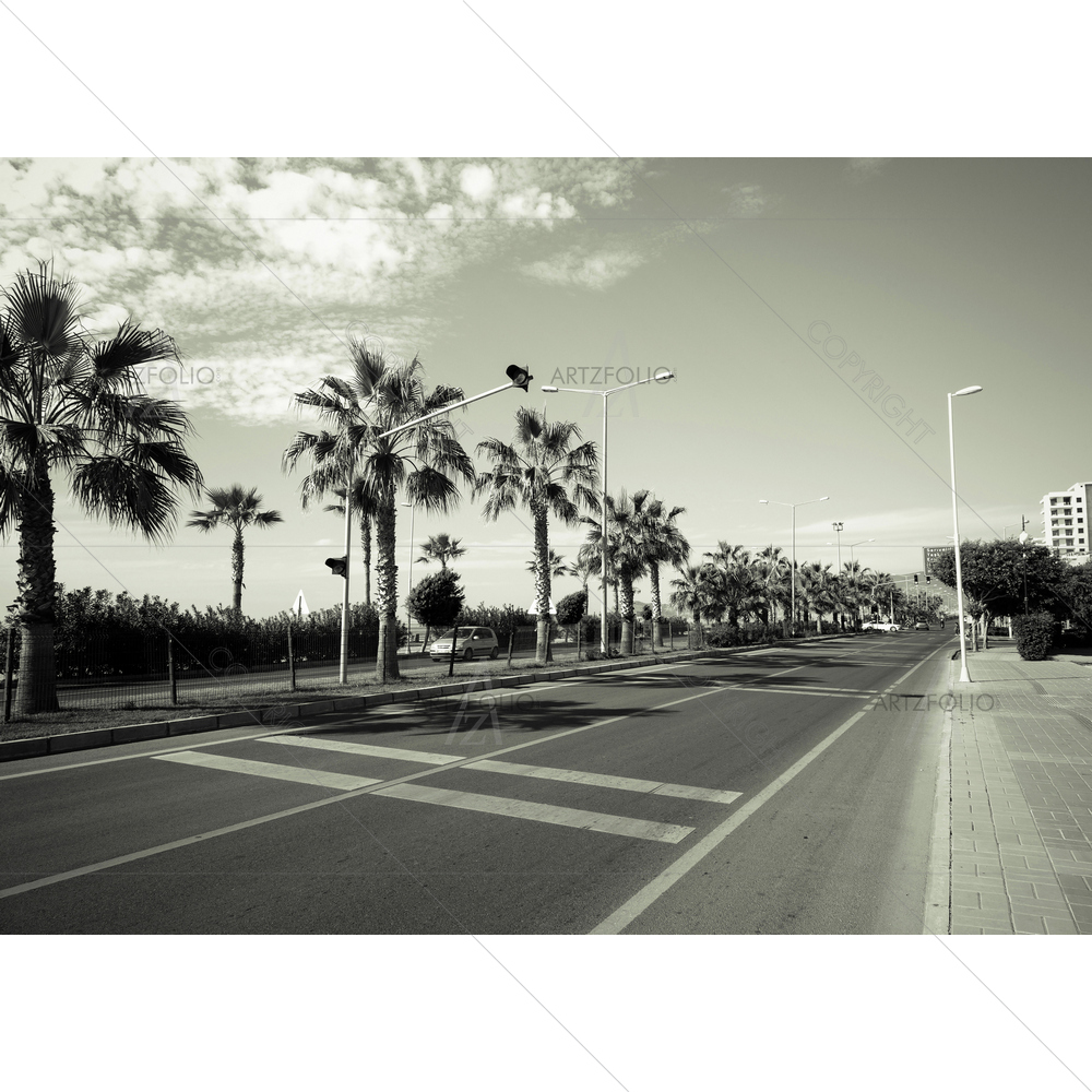 Alanya Highway, Turkey — custom-size art design 5011787