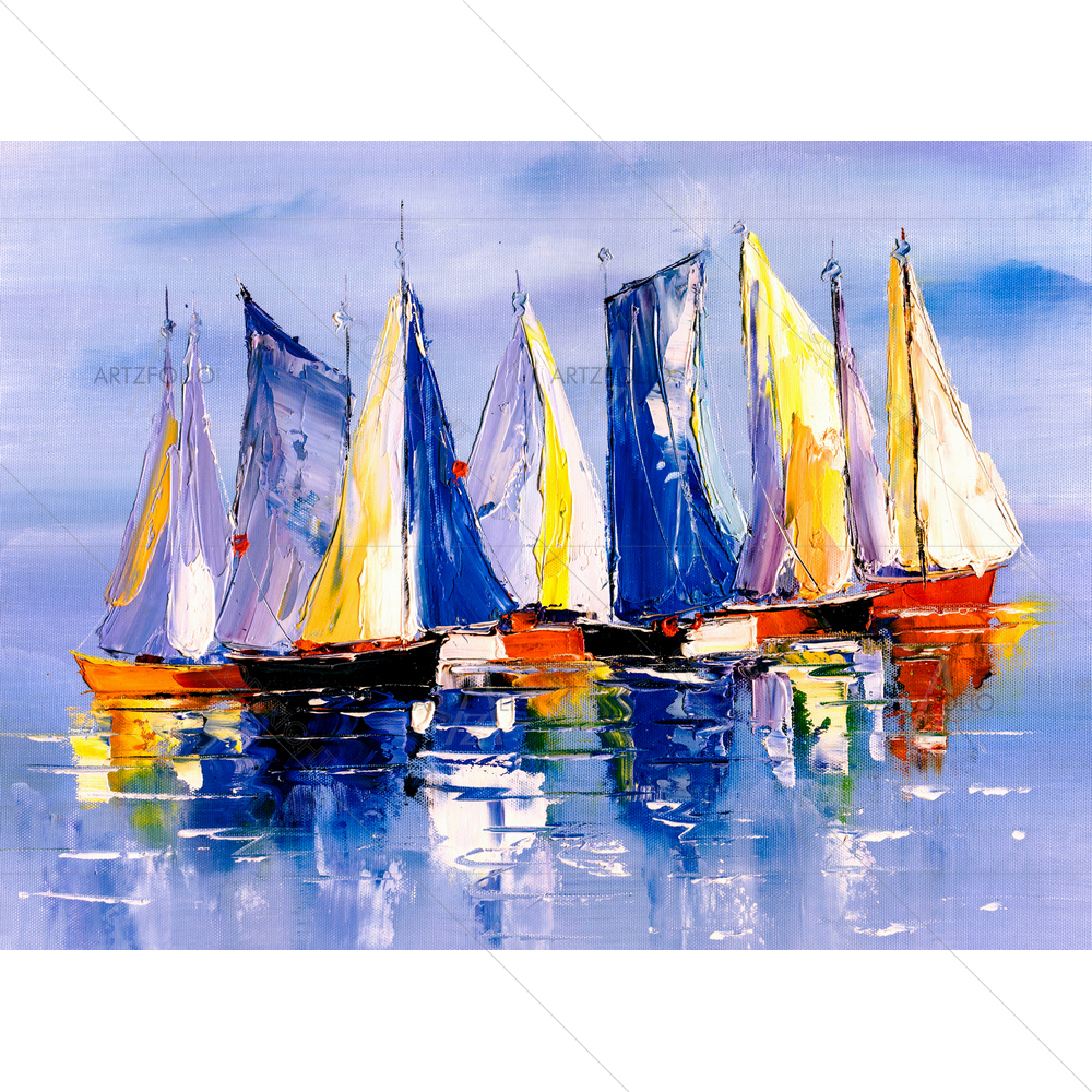 Image of Boat — Abstract custom art by ArtzFolio