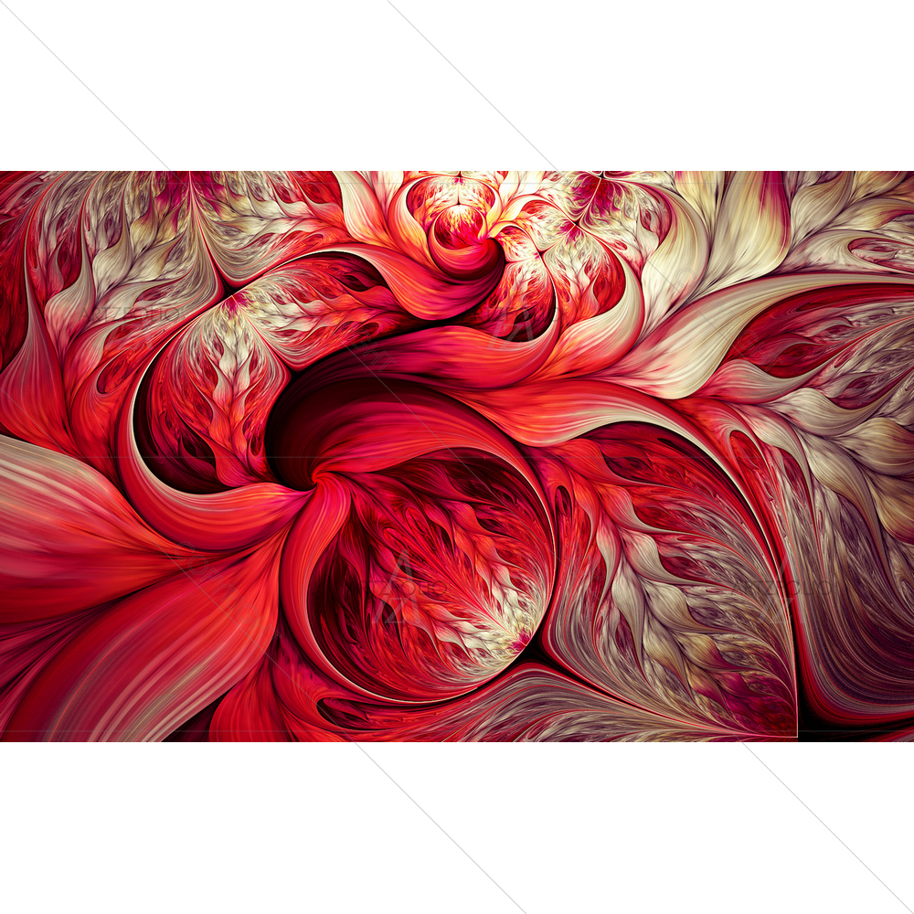 Abstract Fractal Spiral D2 — custom-size art design 5011797