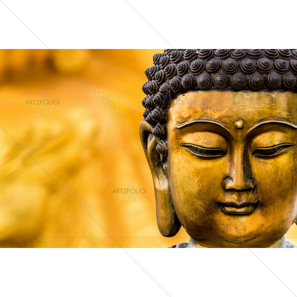 Lord Buddha D28 — Devotional custom art by ArtzFolio