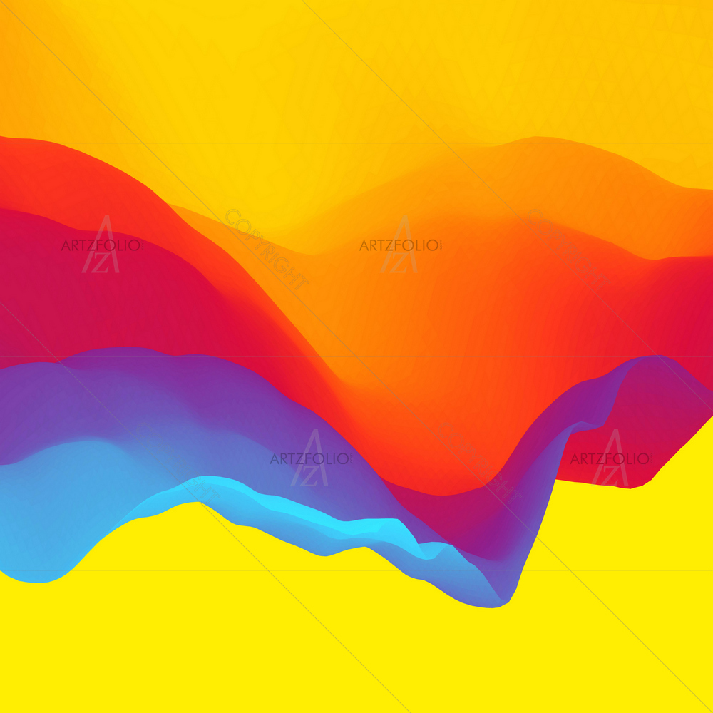Colorful Abstract D5 — custom-size art design 5011846