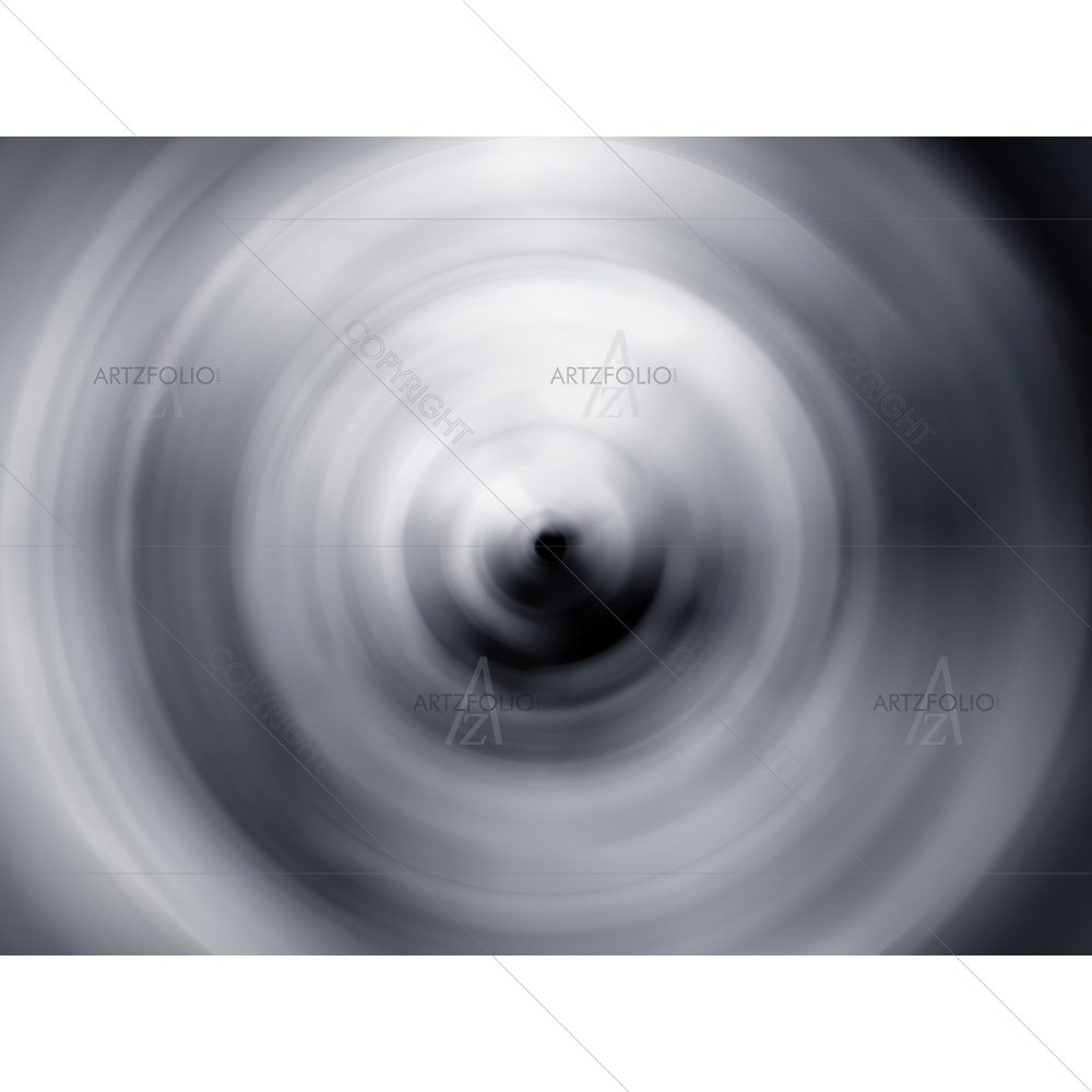 Monochrome Vortex — Abstract custom art by ArtzFolio