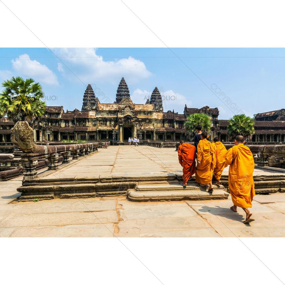 Angkor Wat, Cambodia — Devotional custom art by ArtzFolio